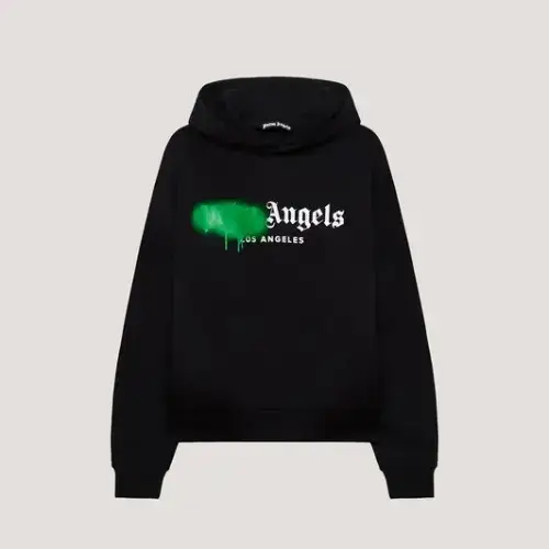 Palm Angels Spray City Los Angeles Hoodie Front Side