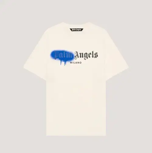 Palm Angels Spray City Milan T-Shirt Front Side View