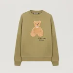 Palm Angels Bear In Mind Crewneck Sweatshirt Front Side