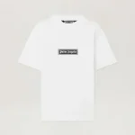 Palm Angels Box Logo T-Shirt White Front Side