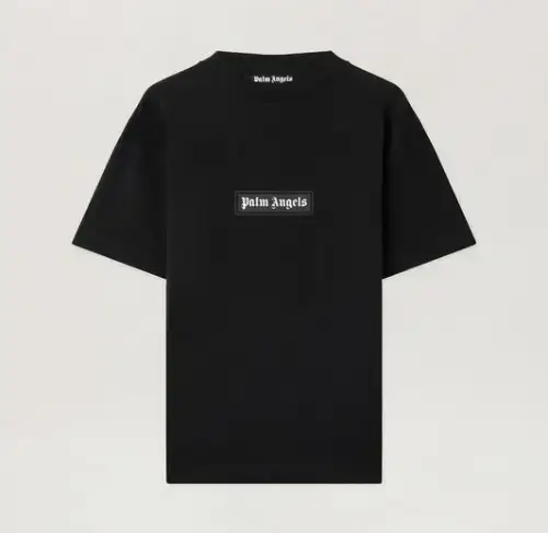 Palm Angels Box Logo T-Shirt Front Side View