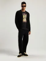 Palm Angels Curved Logo Cardigan Wear