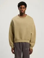 Palm Angels Curved Logo Loose Collar Crew Wear
