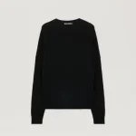 Palm Angels Curved Logo Sweater Front Side View