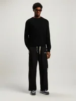 Palm Angels Curved Logo Sweater Wear