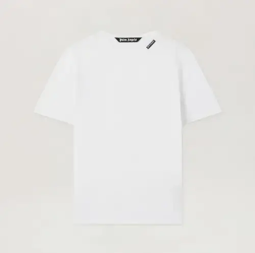 Palm Angels Essential Crewneck T-Shirt White Front