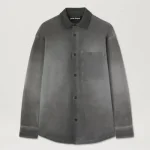 Palm Angels GD Classic Logo Overshirt Front Side