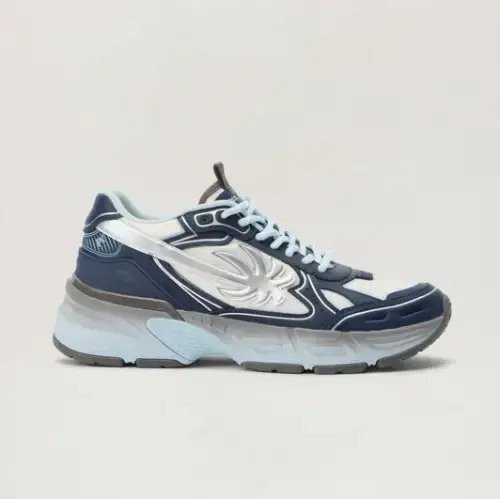 Palm Angels PA 4 Sneakers Cobalt Blue Side View