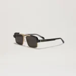 Palm Angels Panorama Sunglasses Black Lens
