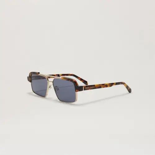 Palm Angels Panorama Sunglasses Blue Lens