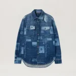 Palm Angels PaxLaTimes Denim Shirt Front side View