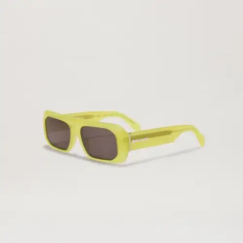 Palm Angels Willow Sunglasses Yellow Frame