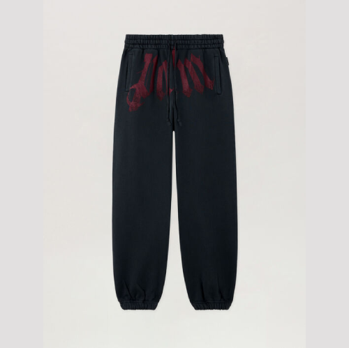 Palm Angels Big Waist Logo Sweatpants Front