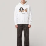 Palm Angels Broken Bear Cortina Hoodie Wear