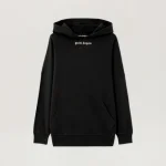 Palm Angels Classic Logo Over Hoodie Front
