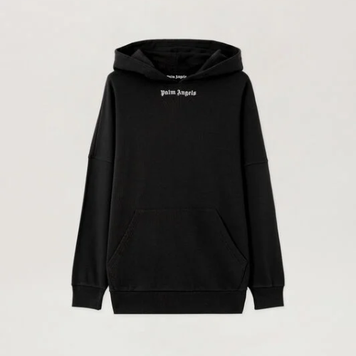 Palm Angels Classic Logo Over Hoodie Front