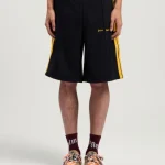 Palm Angels Track Shorts Classic Logo Black Wear