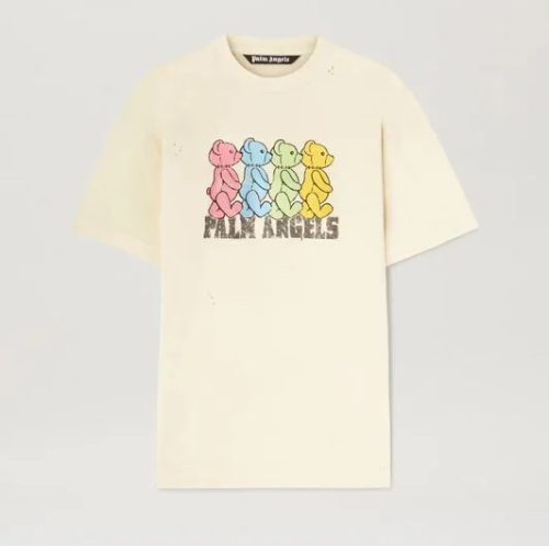 Palm Angels Crossroads Bears Tee Front