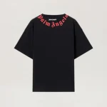 Palm Angels Neck Logo T-Shirt Front