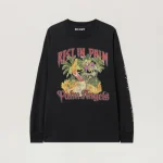 Palm Angels Rest In Palm Long Sleeve T-Shirt Front