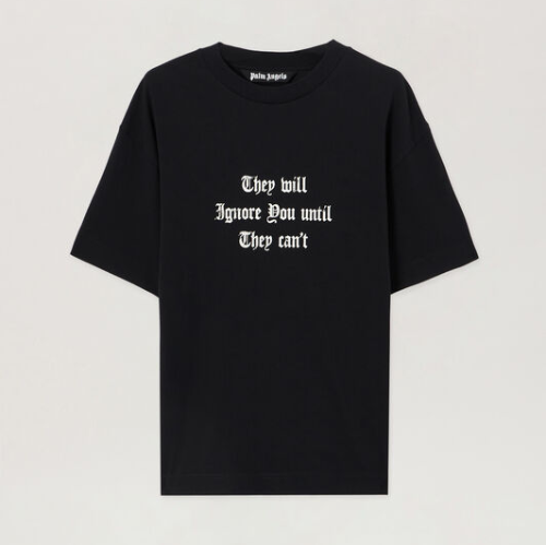 Palm Angels Statement T-Shirt Front View
